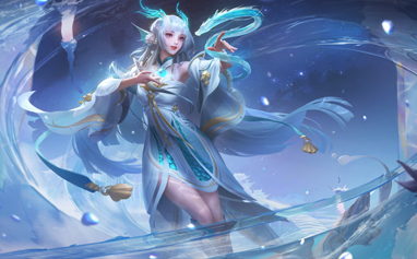 王者荣耀西施游龙清影皮肤特效展示视频