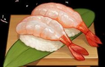 甜虾寿司