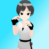 劈木板的女孩免费