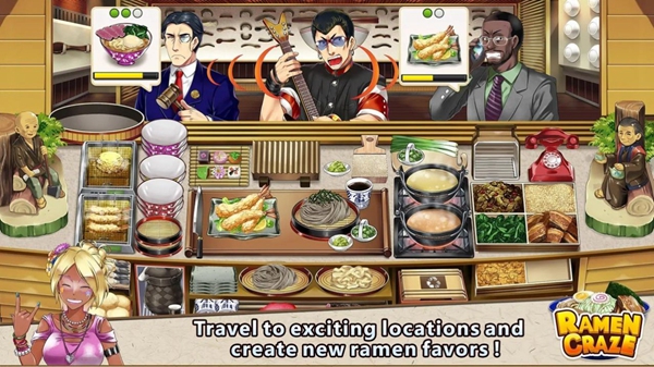 日式拉面餐厅游戏