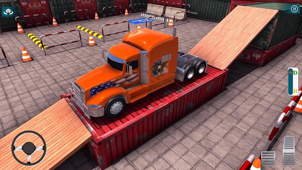 城市卡车停车场3D游戏