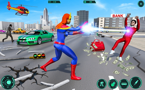 超级英雄城市救援任务游戏